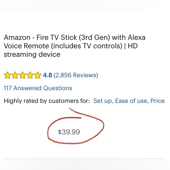 HP🎉🆕Amazon Fire TV Stick with Alexa Voice Remote - Picture 9 of 16